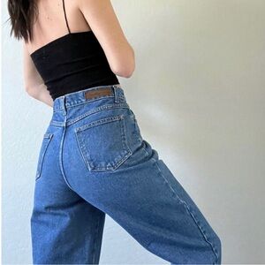 Vtg Bill Blass High Rise Light-wash Jeans Size 10